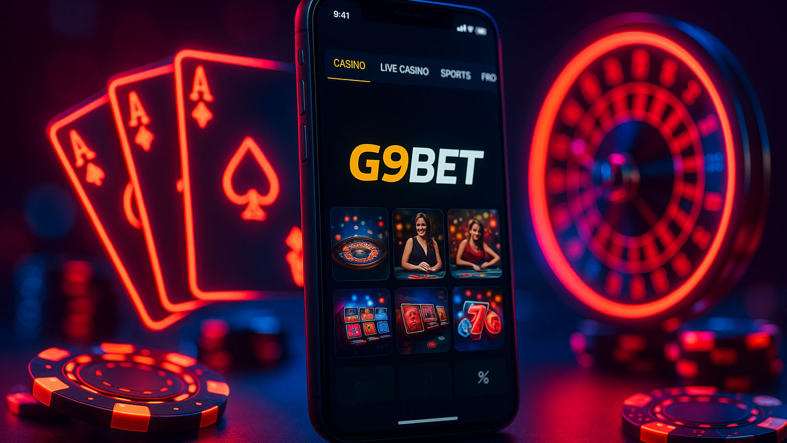 Baixar o G9BET Cassino App