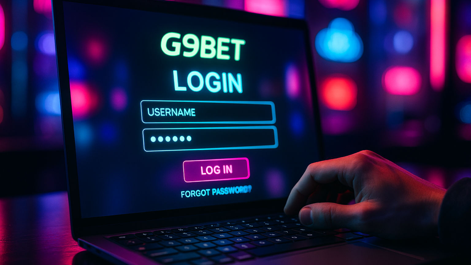 Criar uma nova Conta no plataforma G9BET