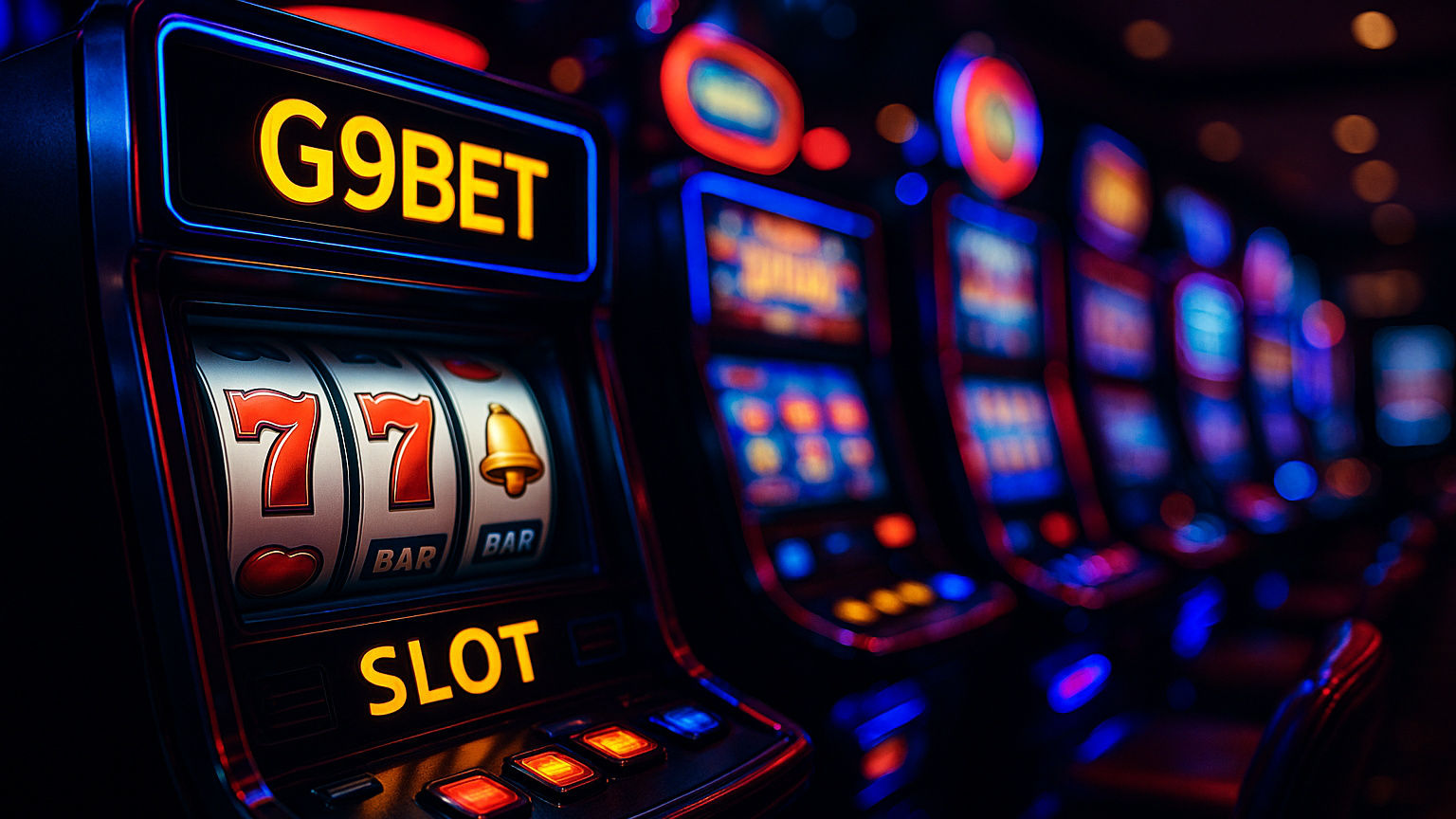Explore o mundo das slot machines no G9BET Casino